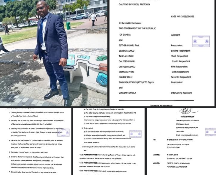 Zambian based in South Africa joins Edgar&nbsp; Lungu case, demands that remains be repatriate
