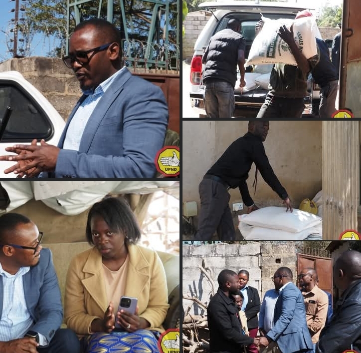 UPND Media Director Mark Simuuwe Leads Media Team in Mourning NLP President Frasier Siwale