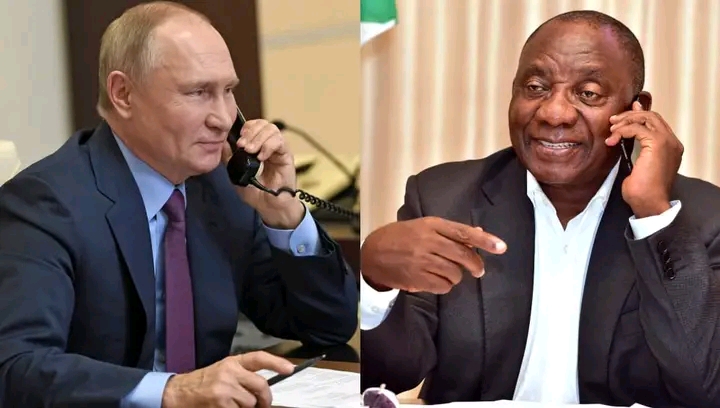 Putin briefs Ramaphosa on his recent meeting with US Special Envoy Stephen Witkoff in Moscow,