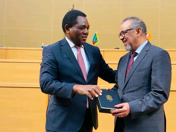 PRESIDENT HAKAINDE HICHILEMA OPENS THE 75TH SESSION OF THE WHO REGIONAL COMMITTEE FOR AFRICA IN LUSAKA