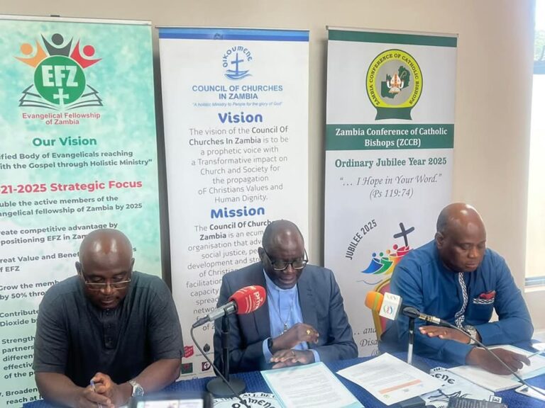 Three Church&nbsp; mother bodies urges govt, Lungu family to immediately start talking