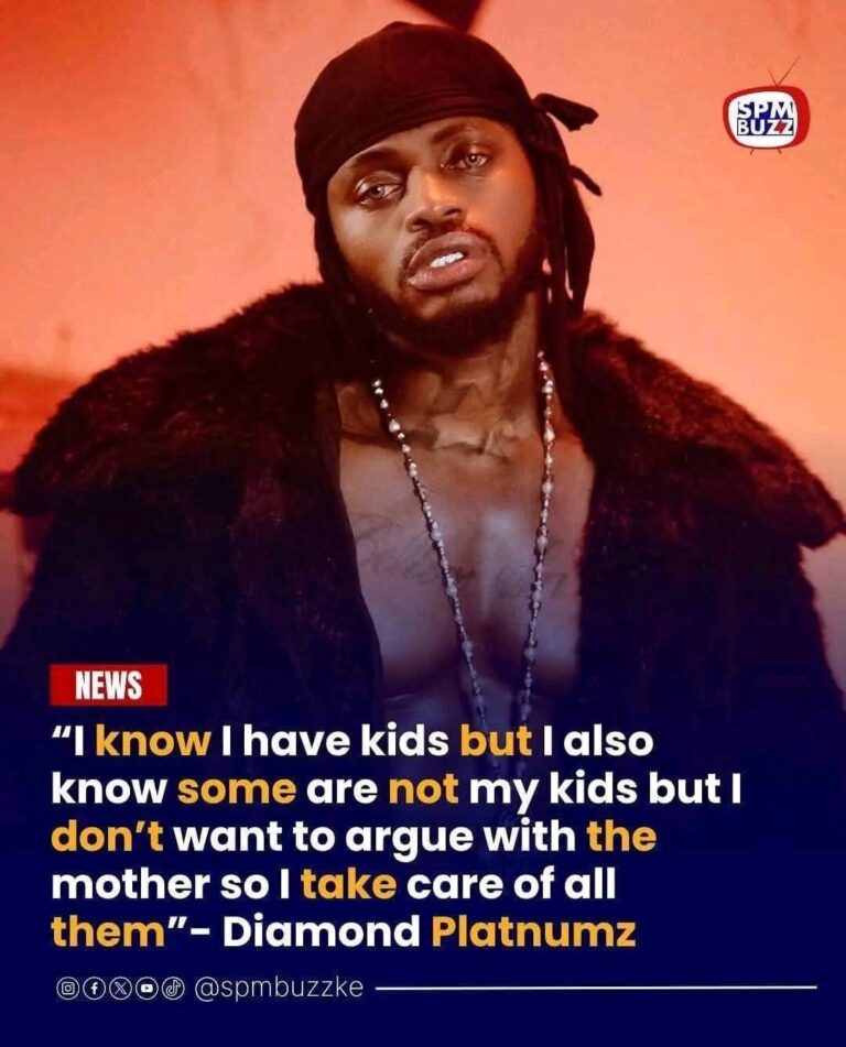 VIDEO: Diamond Platnumz says that he is aware that not all his children are biologically his but he chooses not to argue with the mothers and take care of all