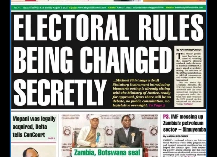 GOVT CHANGING ELECTORAL RULES BEHIND CLOSED DOORS.