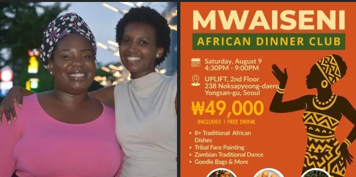 TWO ZAMBIAN LADIES OPEN MATEBETO RESTAURANT IN SOUTH KOREA
