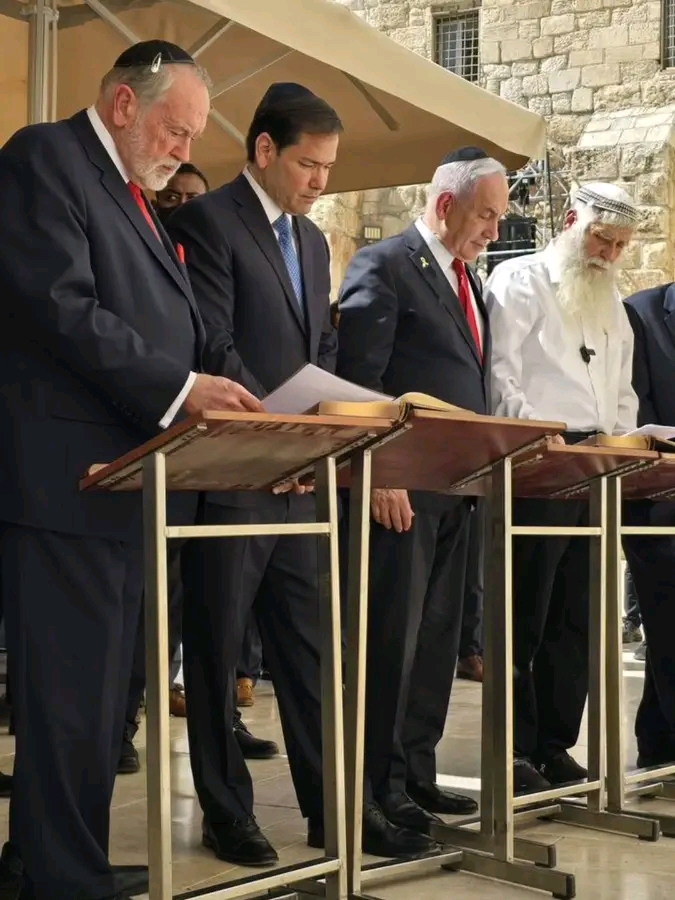 Rubio, Netanyahu showcase alliance at Western Wall amid strained diplomacy
