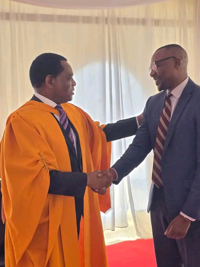 GEORGE MTONGA MEETS HICHILEMA FOR THE FIRST TIME