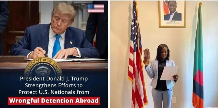Trump’s Executive Order: “State Sponsor of Wrongful Detention” was signed 10 days ago and has nothing to with Zambia
