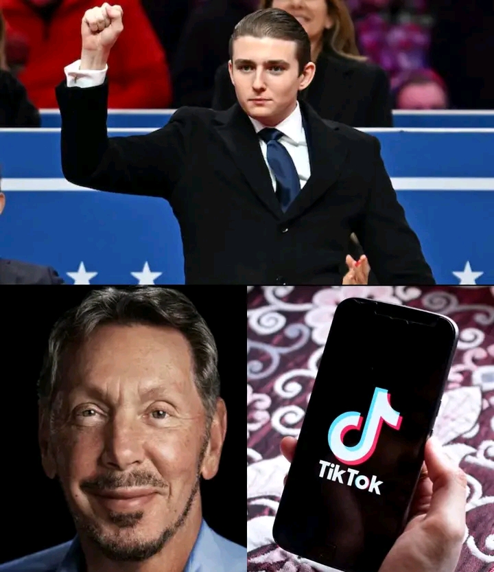 Barron Trump tapped for TikTok role, and billionaire Larry Ellison is helping make it happen