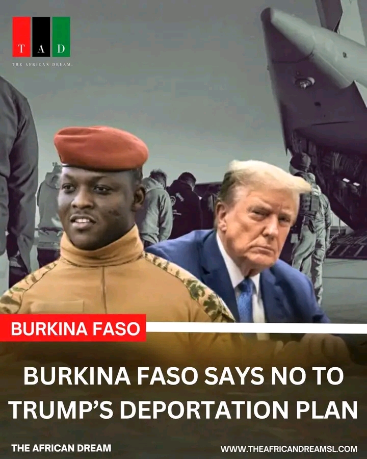 Burkina Faso Says NO to Trump’s Deportation Plan