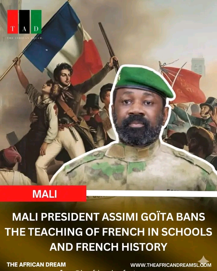 Mali President Assimi Goïta Bans Teaching of French in Schools