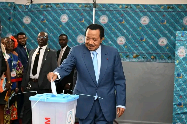 CAMEROON OPPOSITION LEADER TCHIROMA CALLS FOR PROTESTS IF PAUL BIYA IS DECLARED WINNER