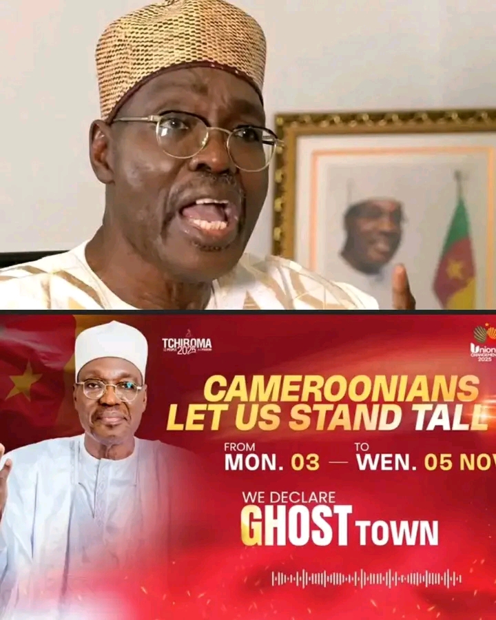 CAMEROON: Issa Tchiroma Bakary just called on a Nation wide ghost town from Nov 3rd to Nov 5th !!!!