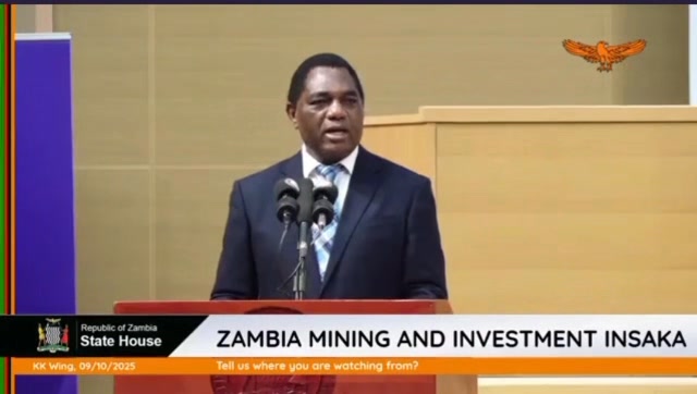 VIDEO: “You should be saying thank you, the Economy is Far Better than it was in 2021”- -President Hichilema
