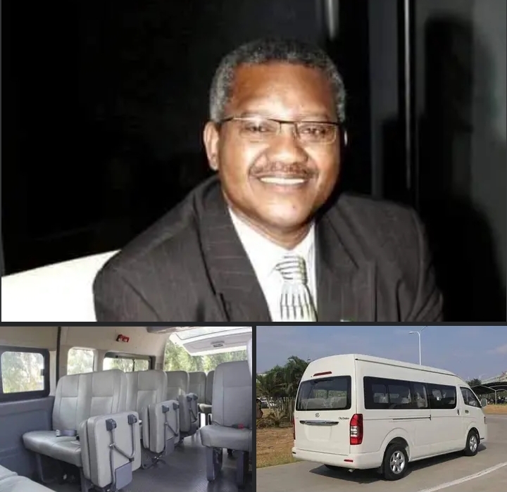 PROF.CLIVE CHIRWA DESIGNS AND MANUFACTURES MINIBUS SUITABLE FOR ZAMBIAN ROADS