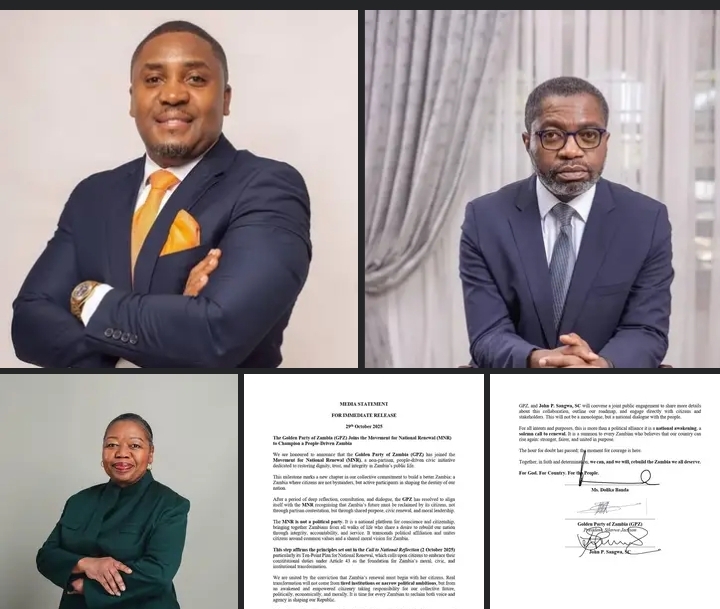 SILAVWE’S GPZ JOINS JOHN SANGWA AND DORIKA BANDA’S MOVEMENT FOR NATIONAL RENEWAL