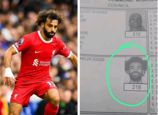 Football star Mohamed Salah appears on registered voters list in Cameroon presidential election
