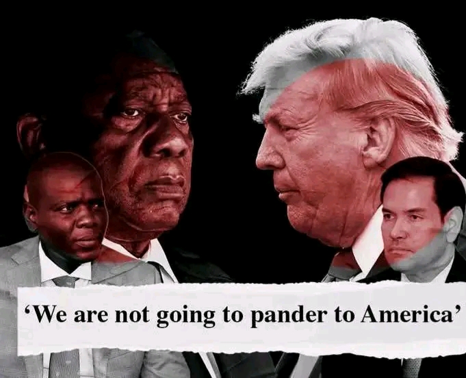 SOUTH AFRICA REFUSES TO CROSS AN OCEAN FOR A “HANDSHAKE”