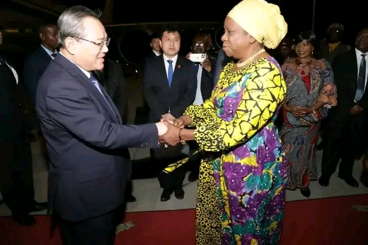 CHINESE PREMIER LI QIANG ARRIVES IN LUSAKA