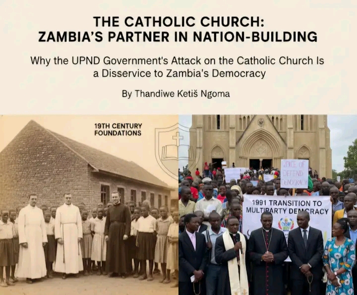 Why the UPND Government’s Attack on the Catholic Church Is a Disservice to Zambia’s Democracy- Thandiwe Ketiš Ngoma