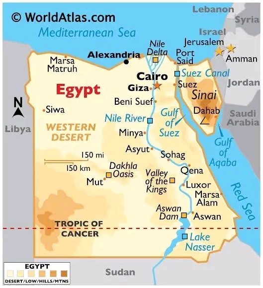 Did You Know That Egyptians Live on Only 5% of Their Country’s Land?