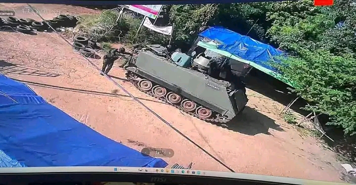 THAILAND RETALIATES AGAINST CAMBODIA WITH F-16 STRIKES AFTER 2 DEAD, 4 WOUNDED IN ARTILLERY HELL