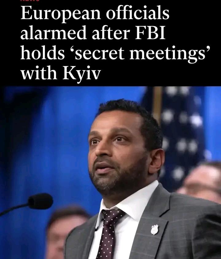 When the FBI Replaces the CIA: A Troubling Signal from Ukraine