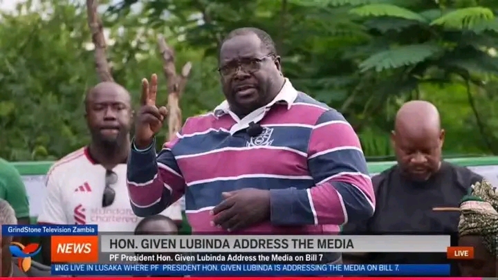 Hon. Given Lubinda is PF President, He is not Acting President…No Need for Internal Elections-Chishimba Kambwili