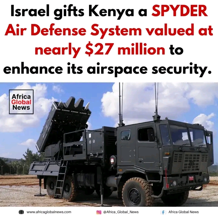 MUSEVENI PANICS AS RUTO ACQUIRES SOPHISTICATED SPYDER AIR DEFENSE SYSTEM FROM ISRAEL