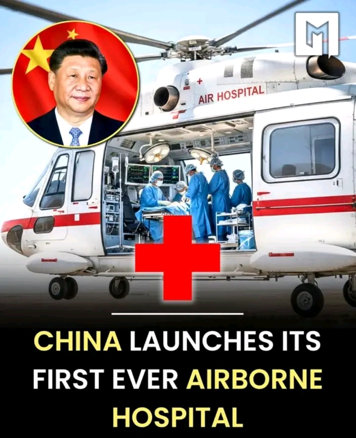 China Launches World’s First Flying Hospital