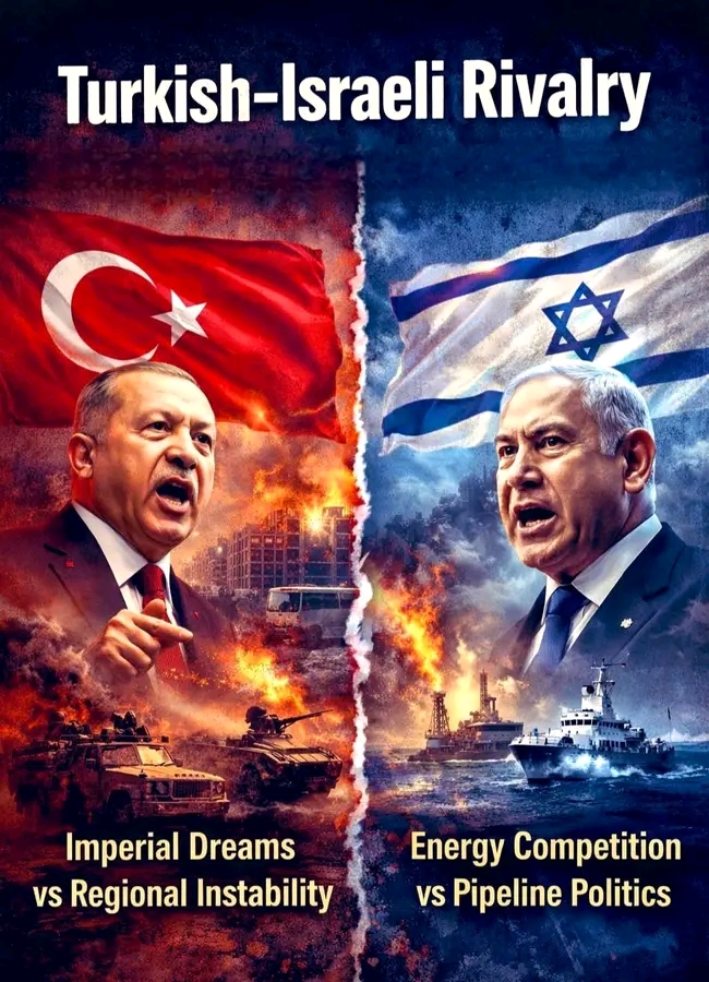 Turkish–Israeli Rivalry: Syria, Gas, and the Struggle for Eastern Mediterranean Supremacy