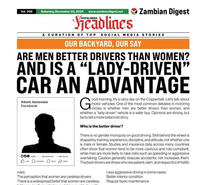 Are Men Better Drivers Than Women? And Is a “Lady-Driven” Car an Advantage?