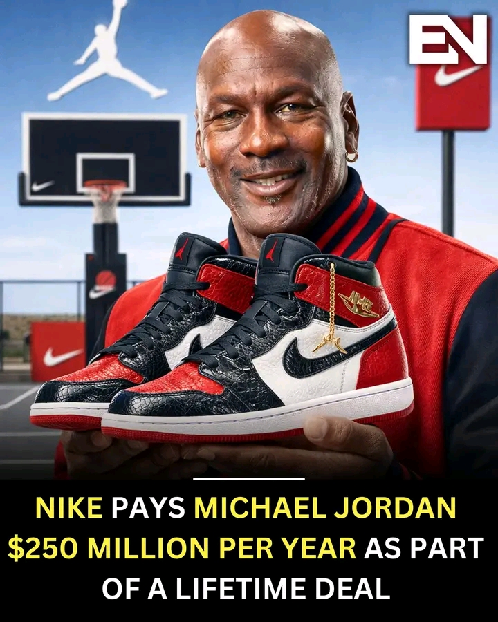 Michael Jordan made about $94 million in total salary during his famous 15-year NBA career. He now gets around $300 million every year