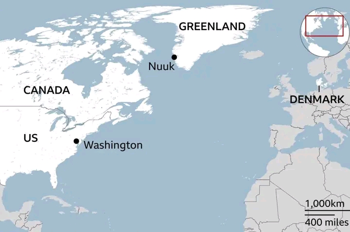 US DISCUSSING OPTIONS TO ACQUIRE GREENLAND, INCLUDING USE OF MILITARY, SAYS WHITE HOUSE