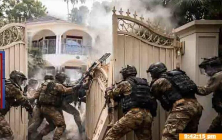 An army helicopter has landed in&nbsp; Bobi Wine ’s compound and forcibly taken him away to an unknown destination