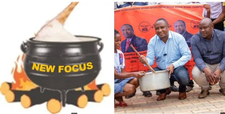 The symbol for the New Focus Party (NFP) is a pot.