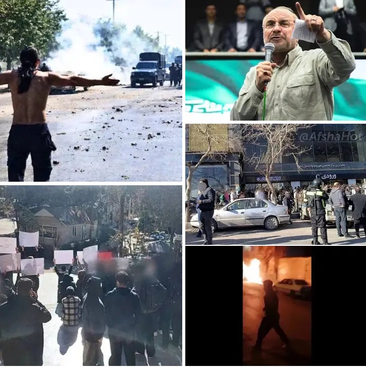 PROTESTS IN IRAN SPREAD RAPIDLY AS CLERIC REGIME WARNS US AND ISRAEL TO BE LEGITIMATE TARGETS