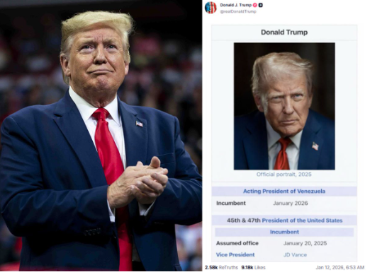 Trump posts image of himself as “Acting President of Venezuela” after capturing the country’s president