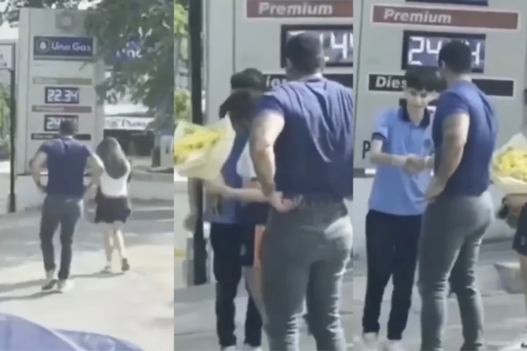 Man joins daughter on her date with her boyfriend