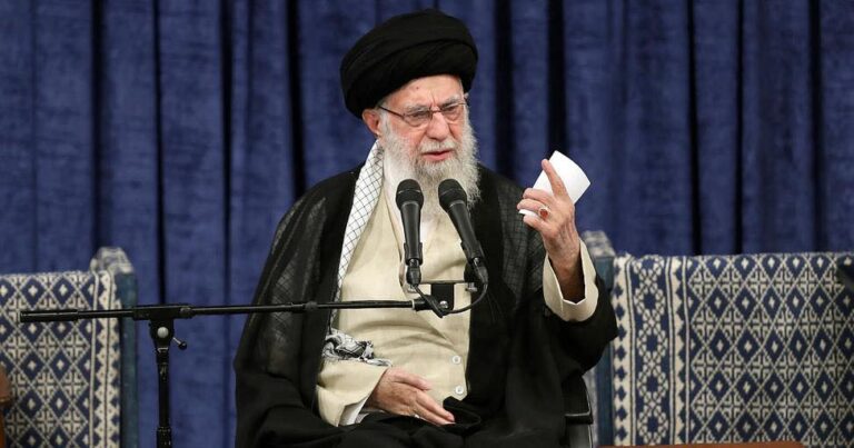 Iran’s Supreme Leader Ali Khamenei moved to a secure location,