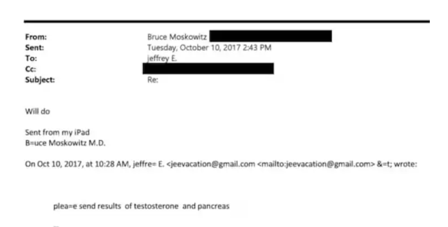 Jeffrey Epstein had ‘very low’ t3st0ster0ne and l!b!do, sought info on p£n!s enlargement p!lls
