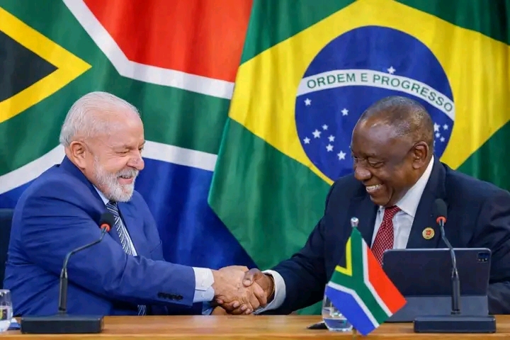 President Cyril Ramaphosa Begins Official State Visit to Brazil Following Invitation From President Luiz Inácio Lula da Silva