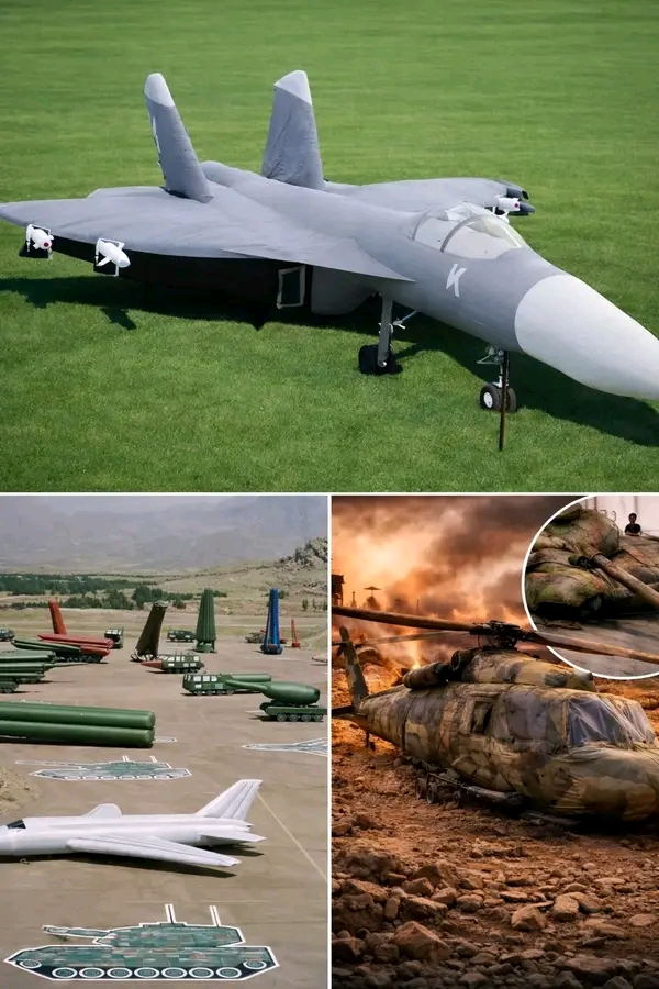 IRAN USING INFLATABLE DECOY WEAPONS TO FOOL AIRSTRIKES