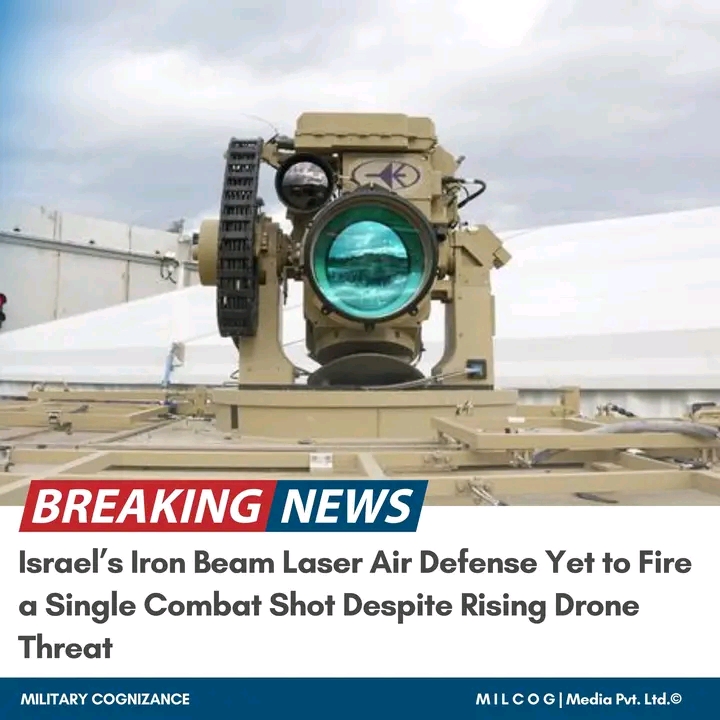 Israel’s Iron Beam Laser Air Defense Yet to Fire a Single Combat Shot Despite Rising Drone Threat