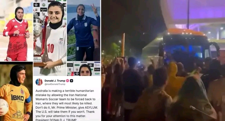 Trump Steps Up: Offers U.S. Asylum to Brave Iranian Women’s Soccer Team Facing Execution