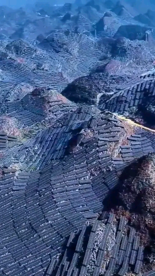China Turns Mountains Into a Gigawatt Solar Powerhouse