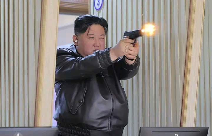 Kim Jong Un Fires New Pistol Alongside Daughter at Arms Factory