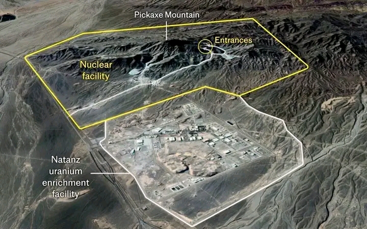 Experts Warn: Iran’s Pickaxe Mountain Nuclear Bunker Defies Air Strikes, May Force Ground Action