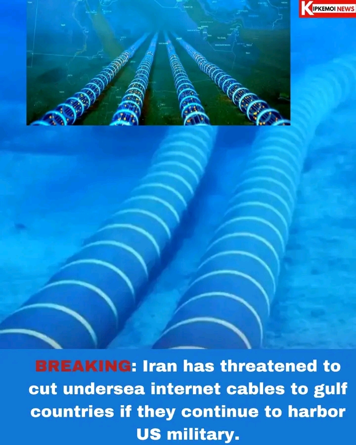 “Iran has threatened to cut the undersea internet cables that connect the Gulf states to the world.”