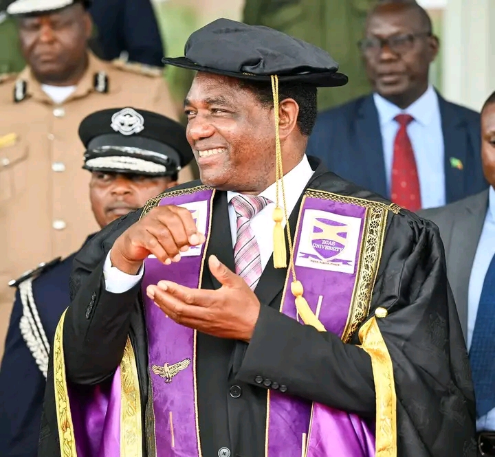 PRESIDENT HICHILEMA RECEIVES FOURTH HONORARY PhD, OFFICIAL TITLE REMAINS ‘MR. PRESIDENT’