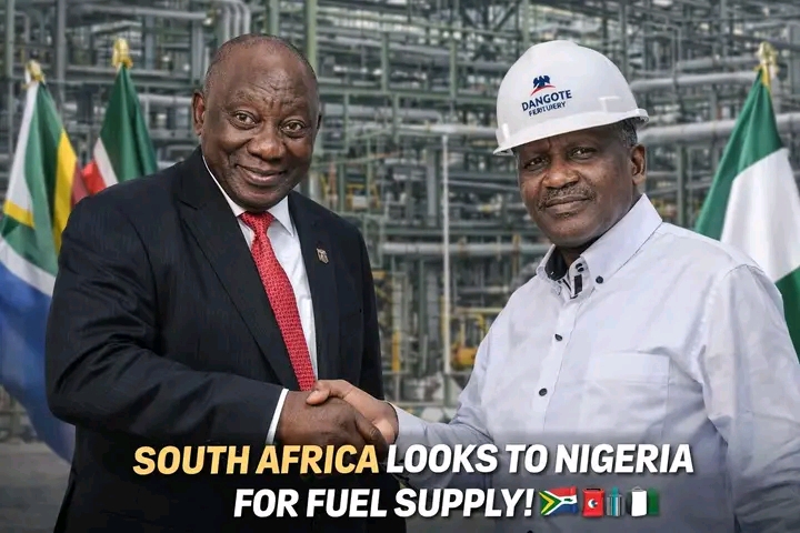 SOUTH AFRICA CONSIDERS NIGERIA FUEL OPTION — BUT NO DEAL CONFIRMED